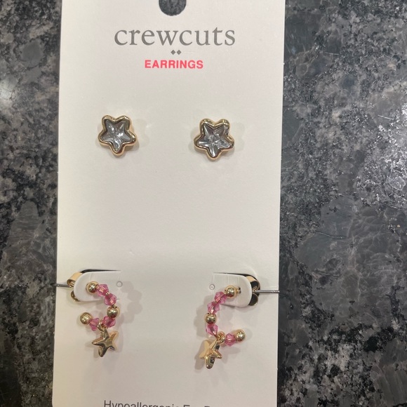 New girls JCrew star earrings - Picture 3 of 3